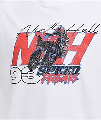 Ninth Hall Speed Freaks White T-Shirt