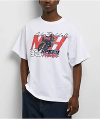 Ninth Hall Speed Freaks White T-Shirt