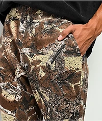 Ninth Hall Stacked Camo Flare Sweatpants