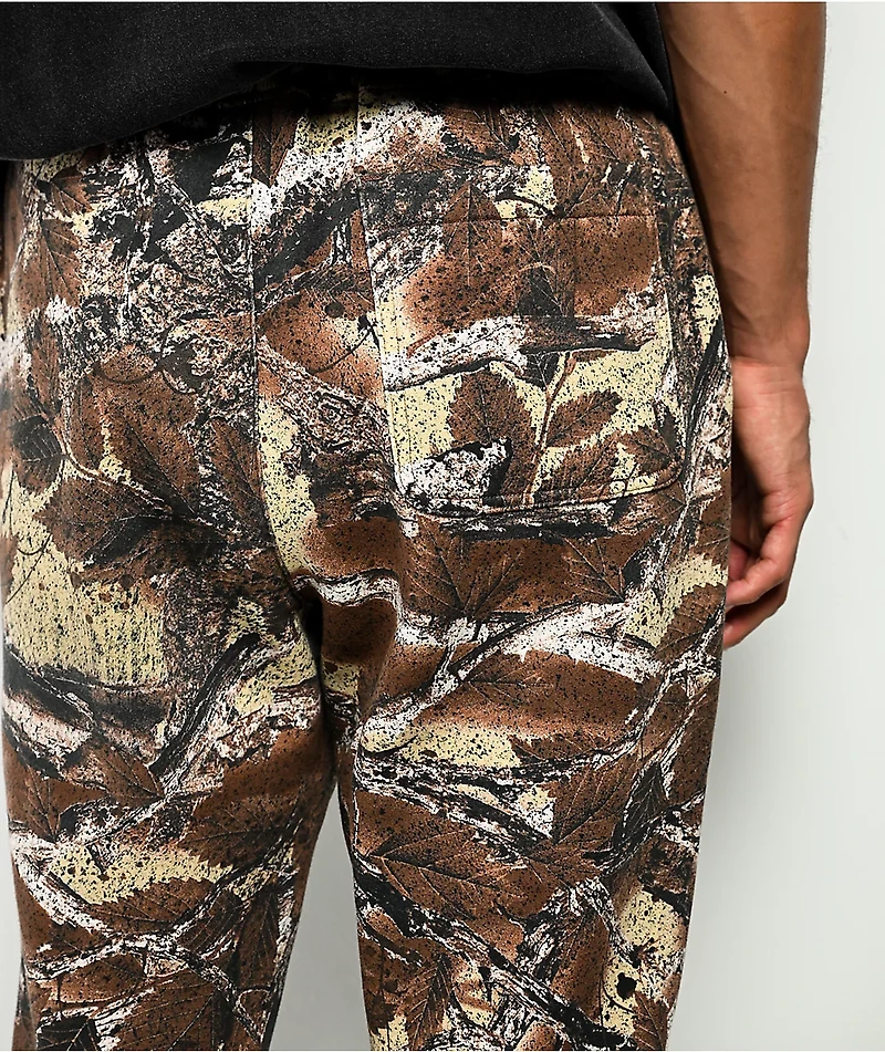 Ninth Hall Stacked Camo Flare Sweatpants