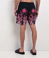 Ninth Hall Stained Glass Black Board Shorts