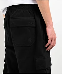 Ninth Hall Stash Black Cargo Sweatpants