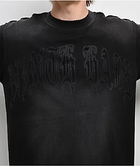 Ninth Hall Stone Fein Black Wash T-Shirt