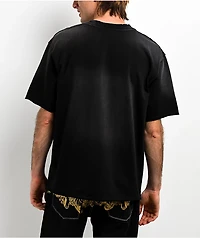 Ninth Hall Stone Fein Black Wash T-Shirt