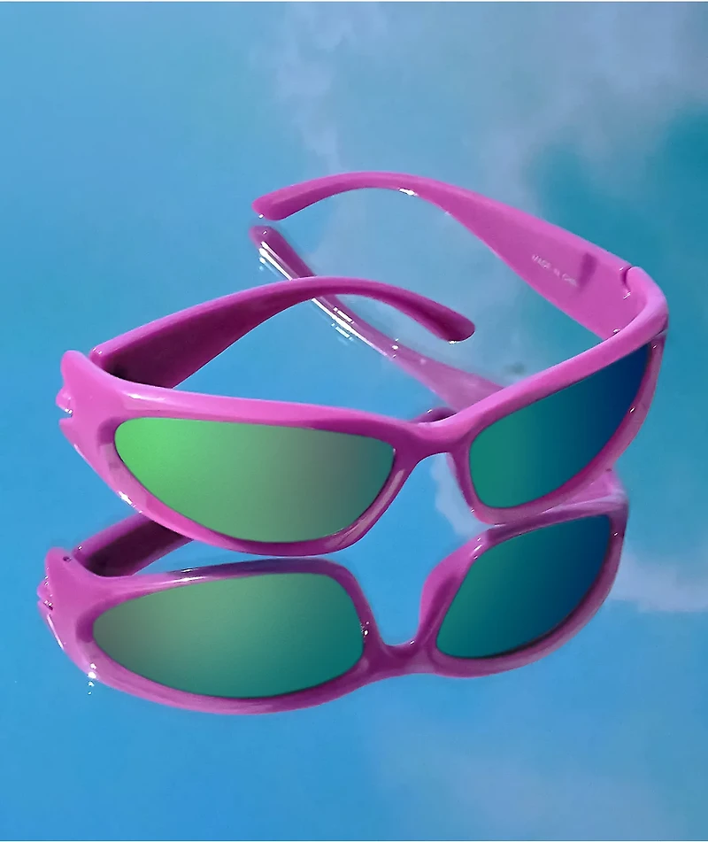 Ninth Hall Suprnova Purple Sunglasses