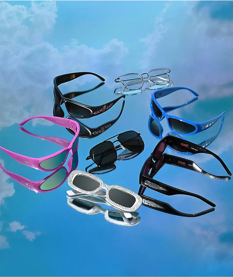 Ninth Hall Suprnova Purple Sunglasses