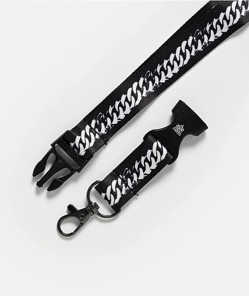 Ninth Hall Swang Black Lanyard