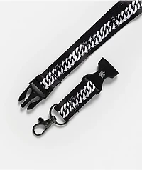 Ninth Hall Swang Black Lanyard