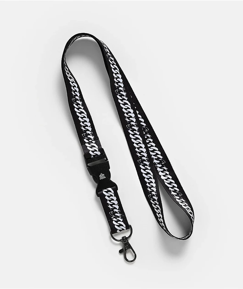 Ninth Hall Swang Black Lanyard