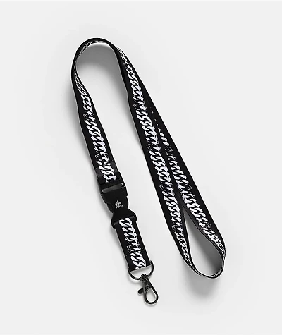 Ninth Hall Swang Black Lanyard