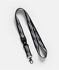 Ninth Hall Swang Black Lanyard