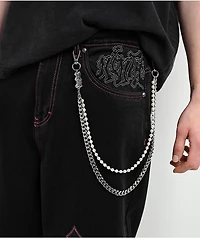 Ninth Hall Tout Silver & Pearl Pocket Chain