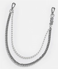 Ninth Hall Tout Silver & Pearl Pocket Chain