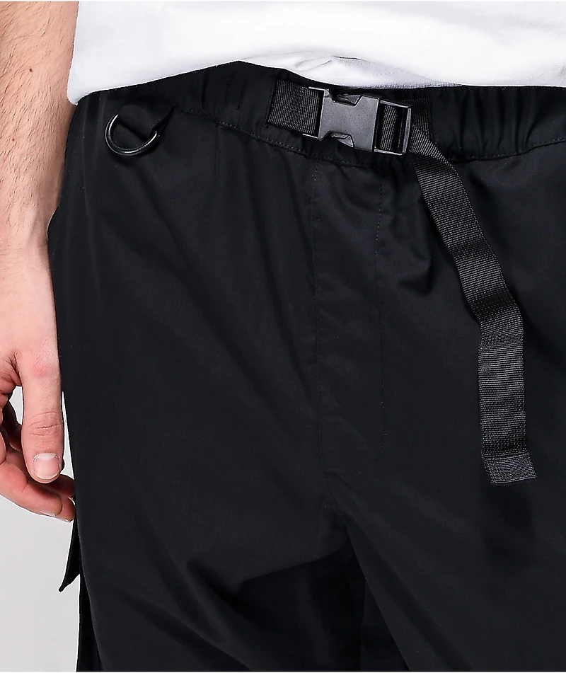 Ninth Hall Trance Black Cargo Pants