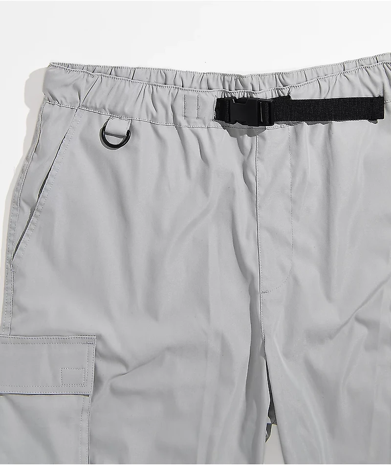 Ninth Hall Trance Light Grey Cargo Pants