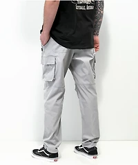 Ninth Hall Trance Light Grey Cargo Pants