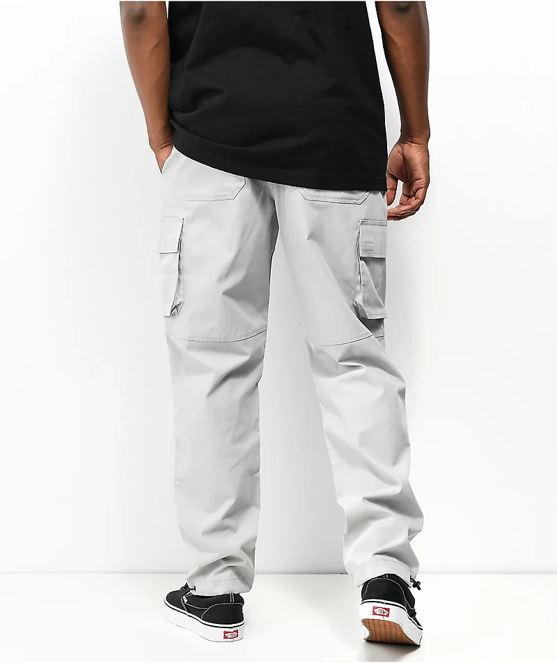Ninth Hall Trance Light Grey Cargo Pants