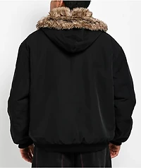 Ninth Hall Trip Black & Faux Fur Reversible Jacket