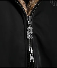 Ninth Hall Trip Black & Faux Fur Reversible Jacket