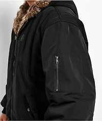 Ninth Hall Trip Black & Faux Fur Reversible Jacket