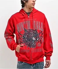 Ninth Hall Trophy Chasers Red Zip Hoodie