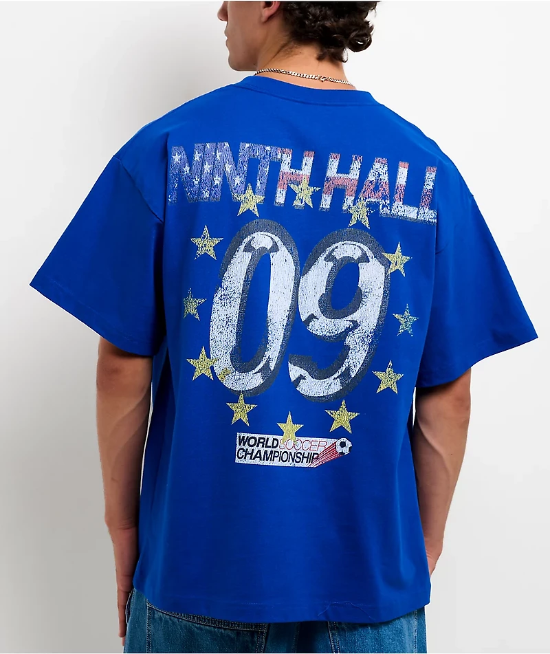 Ninth Hall USA World Soccer Championship Royal Blue T-Shirt