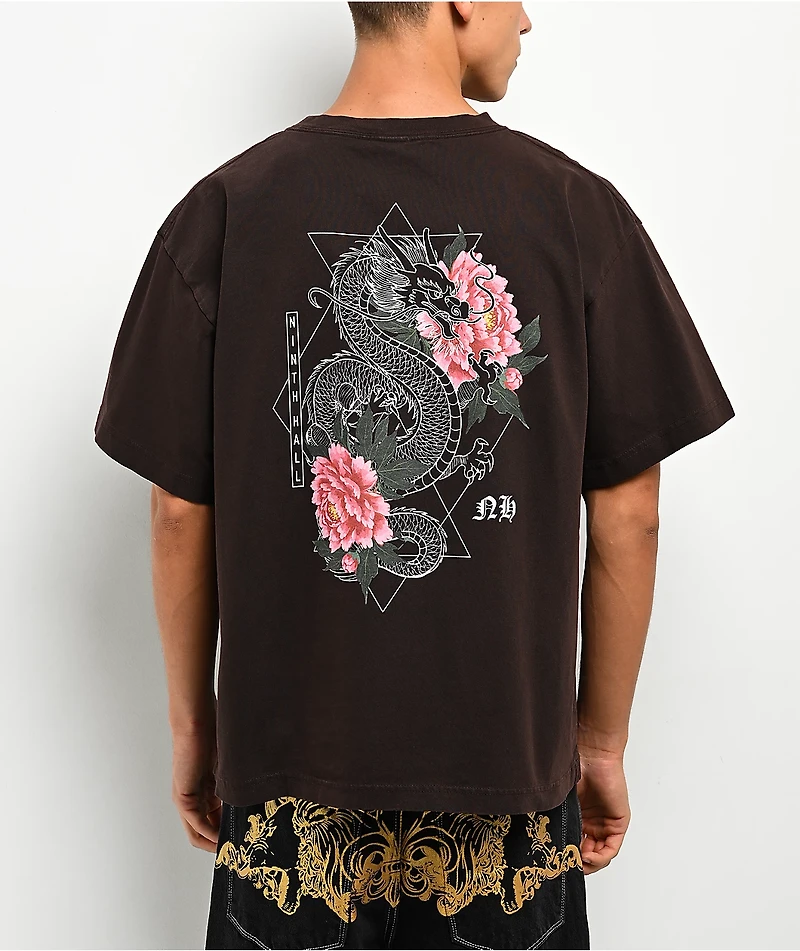 Ninth Hall Venom Vintage Brown T-Shirt