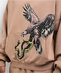 Ninth Hall Vulture Brown Hoodie