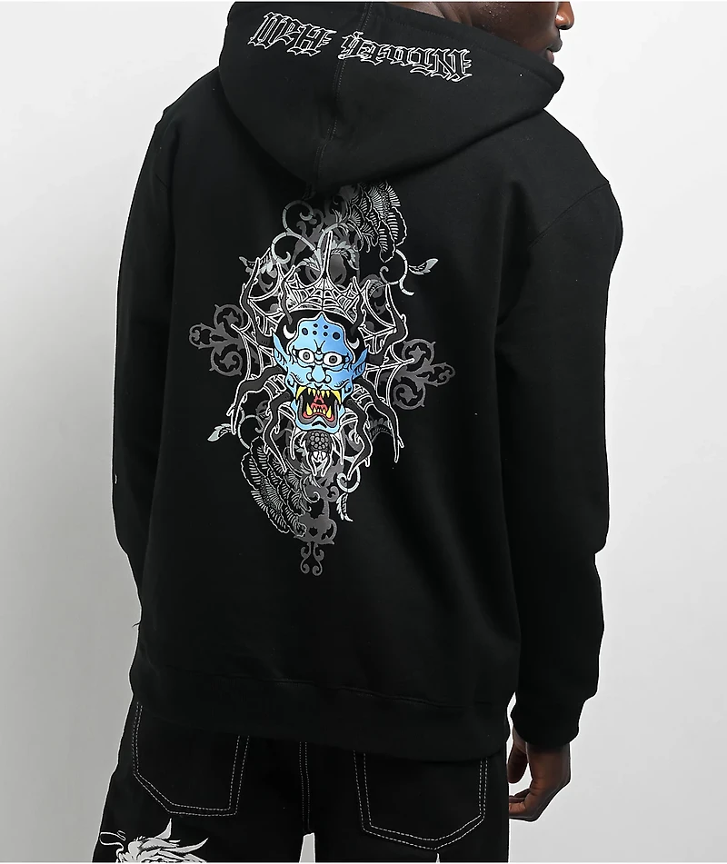 Ninth Hall Web Of Lies Black Hoodie