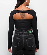 Ninth Hall Winona Bolero Black Shrug Tube Top Set
