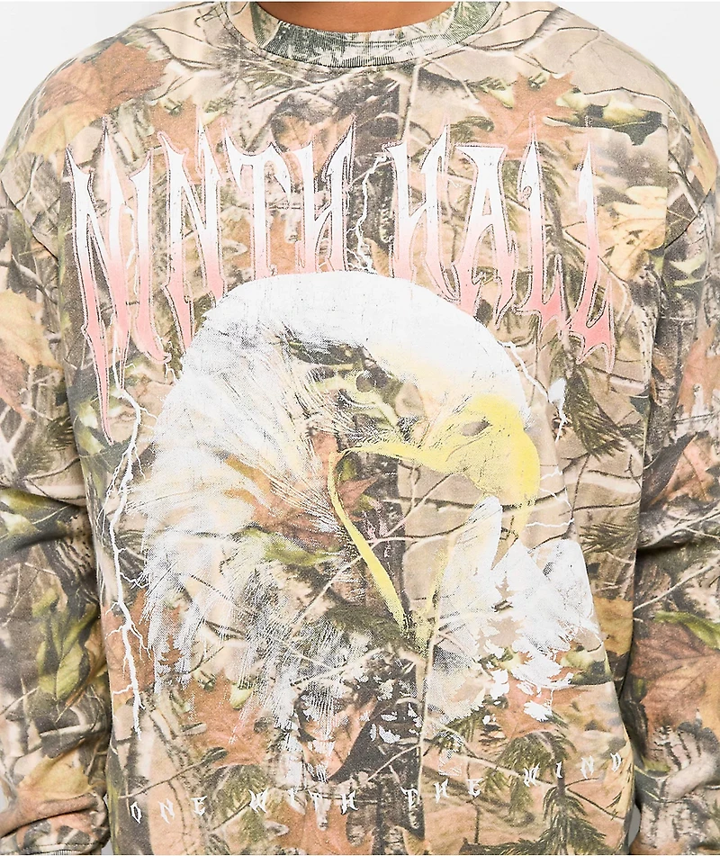 Ninth Hall With The Wind Camo Crewneck Sweatshirt