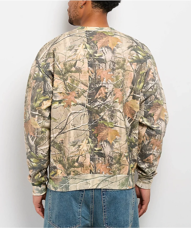 Ninth Hall With The Wind Camo Crewneck Sweatshirt