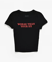 Ninth Hall Worse Than Your Ex Black T-Shirt