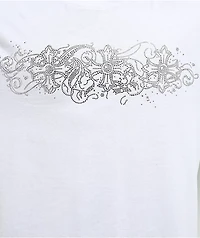 Ninth Hall Y2K Rival White Long Sleeve T-Shirt