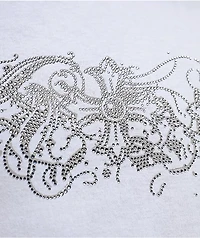 Ninth Hall Y2K Rival White Long Sleeve T-Shirt