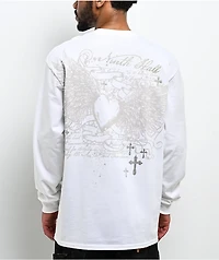 Ninth Hall Y2K Rival White Long Sleeve T-Shirt