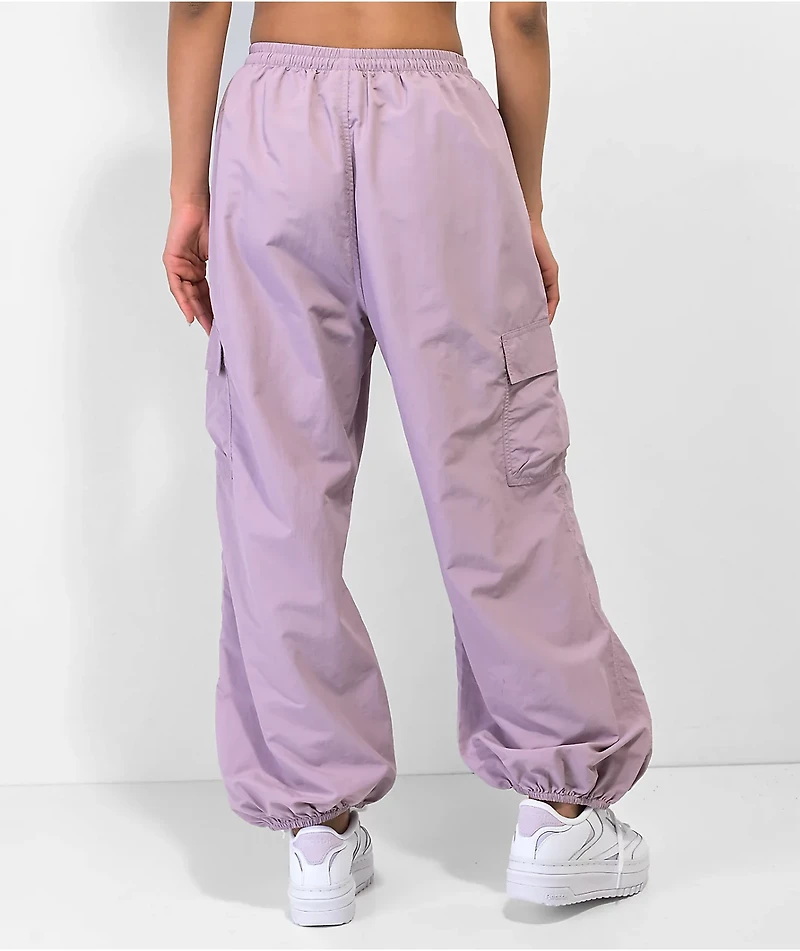 Ninth Hall Zane Sea Fog Purple Cargo Jogger Pants