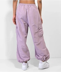 Ninth Hall Zane Sea Fog Purple Cargo Jogger Pants