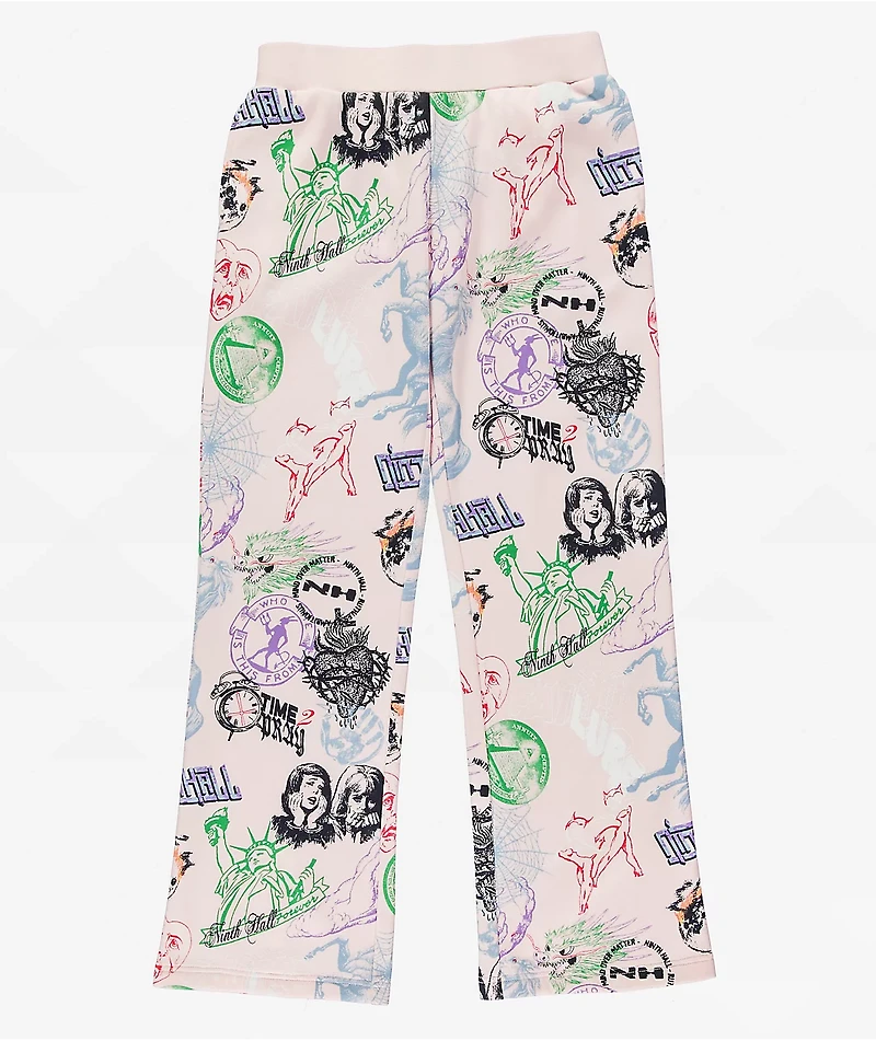 Ninth Hall Zellie Pink Sweatpants