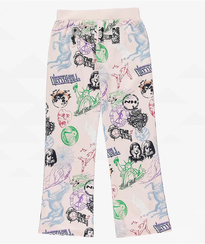 Ninth Hall Zellie Pink Sweatpants