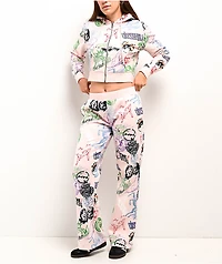 Ninth Hall Zellie Pink Sweatpants