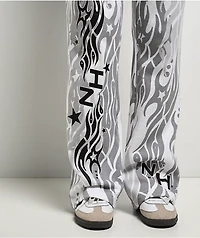 Ninth Hall Zellie White Sweatpants