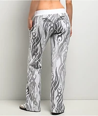 Ninth Hall Zellie White Sweatpants