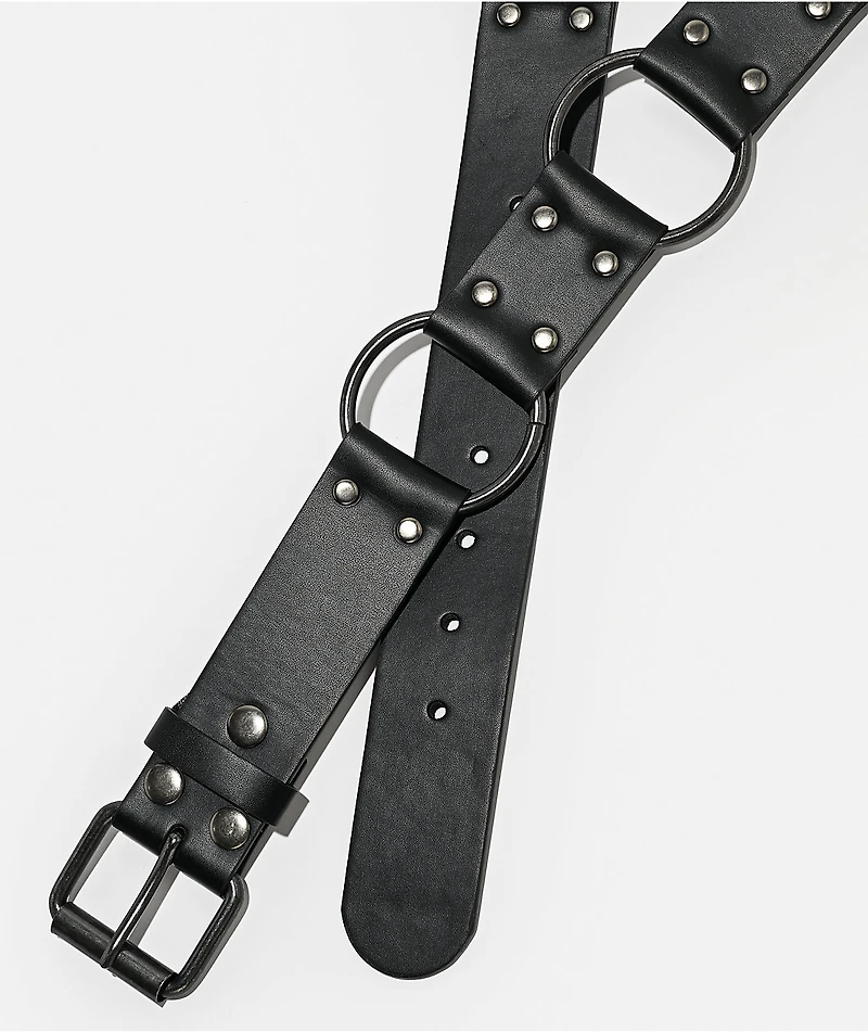 Ninth Hall Zephyr Black Harness Belt