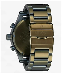 Nixon 51-30 Black Sunray & Surplus Chronograph Watch