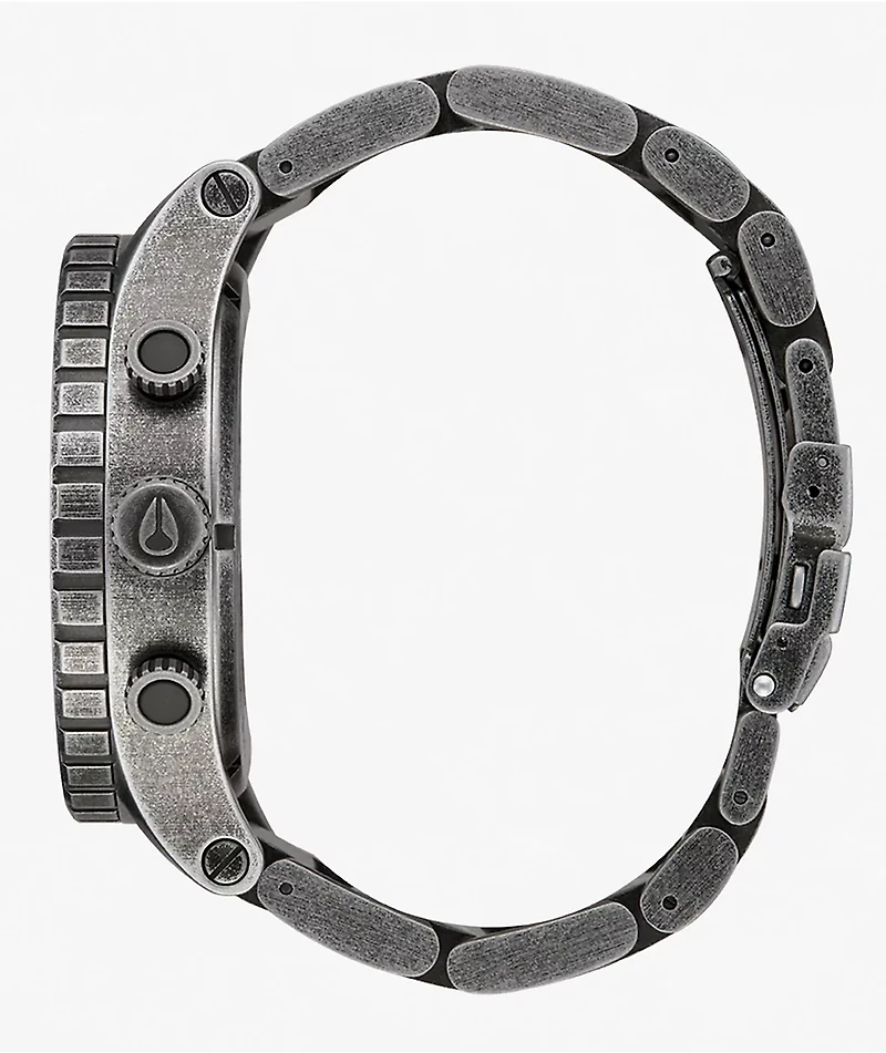 Nixon 51-30 Chrono Antique Silver & Pumice Analog Watch