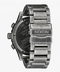 Nixon 51-30 Chrono Antique Silver & Pumice Analog Watch