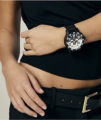 Nixon 51-30 Chrono Black & White Analog Watch