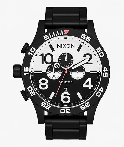 Nixon 51-30 Chrono Black & White Analog Watch