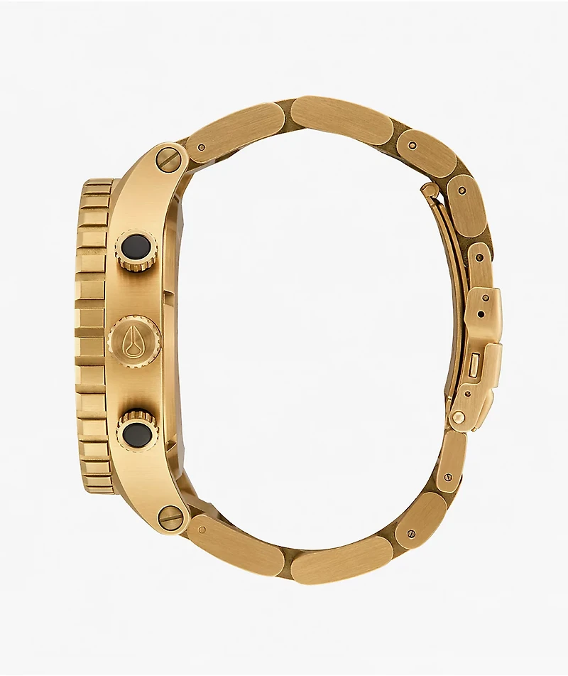 Nixon 51-30 Chrono Dim Gold & Black Analog Watch